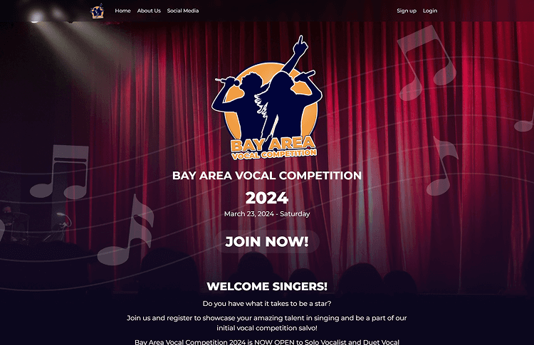 Bay Area Vocal Comp