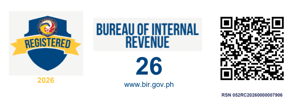 BIR Registration Seal Badge